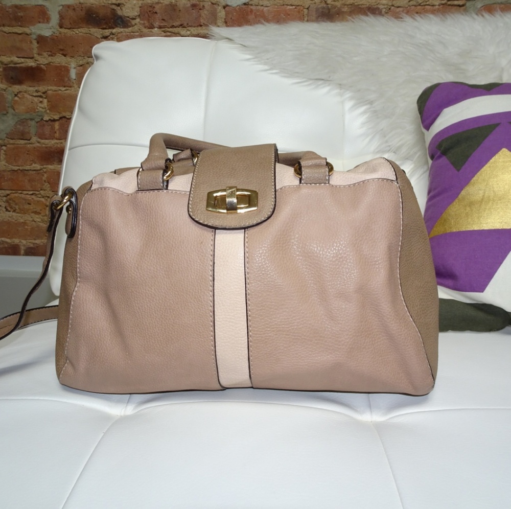 Chic Neutral Shoulder Bag